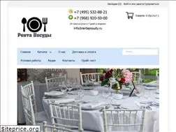 Sites similar to rentaposudy.ru