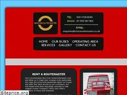 Sites similar to rentaroutemaster.com
