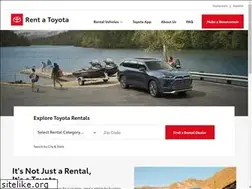 Sites similar to rentatoyota.com