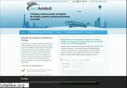 Sites similar to rentautobus.com