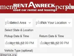 Sites similar to rentawreck.com