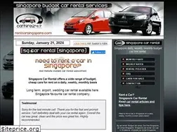 Sites similar to rentcarsingapore.com