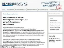 Sites similar to rente-rentenberater.de