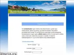 Sites similar to rentekalkulator.no