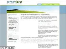 Sites similar to rentenfokus.de