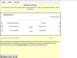 Sites similar to rentenrechner.com.de