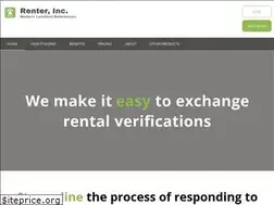 Sites similar to renterinc.com