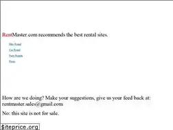 Sites similar to rentmaster.com