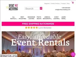 Sites similar to rentmywedding.com