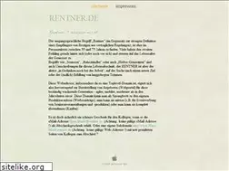 Sites similar to rentner.de