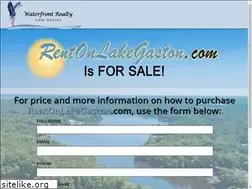 Sites similar to rentonlakegaston.com