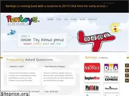 Sites similar to rentoys.in