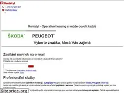 Sites similar to rentstyl.cz