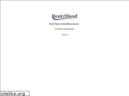 Sites similar to rentthehand.de