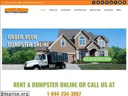 Sites similar to rentthisdumpster.com