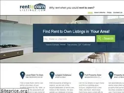 Sites similar to renttoownlistingz.com