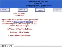 Sites similar to renttopekahomes.com