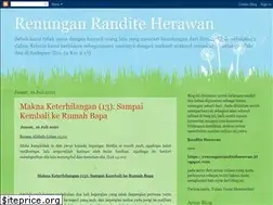 Sites similar to renunganranditeherawan.blogspot.com