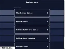 Sites similar to reoblox.com
