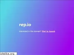 Sites similar to rep.io