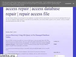 Sites similar to repairaccess.blogspot.com