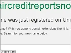 Sites similar to repaircreditreportsnow.com