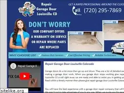 Sites similar to repairgaragedoorlouisville.com
