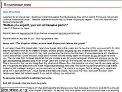 Sites similar to repentnow.com
