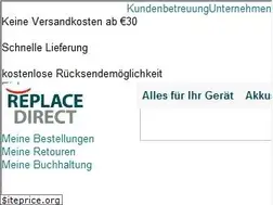 Sites similar to replacedirect.de