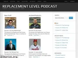 Sites similar to replacementlevelpodcast.com