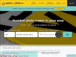 Sites similar to replacemyplates.com