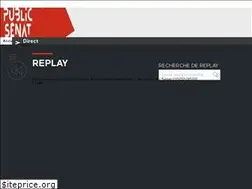 Sites similar to replay.publicsenat.fr