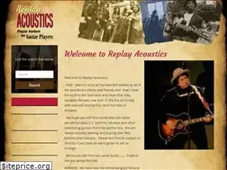 Sites similar to replayacoustics.co.uk
