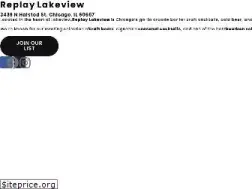 Sites similar to replaylakeview.com