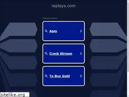 Sites similar to replays.com