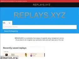 Sites similar to replays.xyz