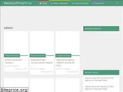 Sites similar to replayspinoytv.su