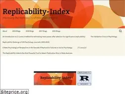 Sites similar to replicationindex.com