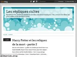 Sites similar to repliqueculte.over-blog.com
