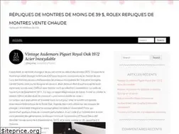 Sites similar to repliques-de-montres.com