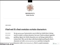 Sites similar to repolinux.wordpress.com