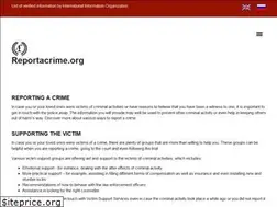 Sites similar to reportacrime.org