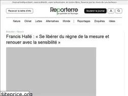 Sites similar to reporterre.org