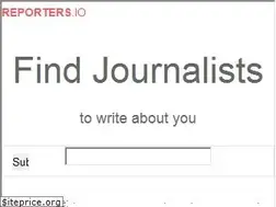 Sites similar to reporters.io