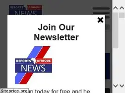 Sites similar to reportsafrique.com