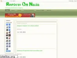 Sites similar to reportsonnaija.blogspot.com