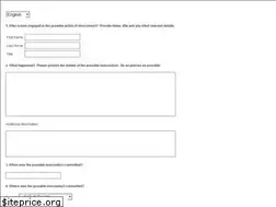 Sites similar to reportwrongdoing.unov.org