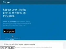 Sites similar to repostapp.com