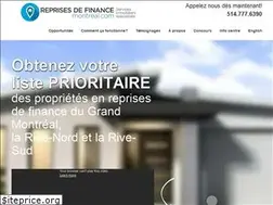 Sites similar to reprisesdefinancemontreal.com