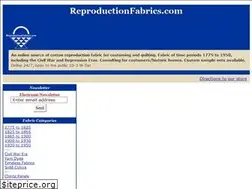 Sites similar to reproductionfabrics.com